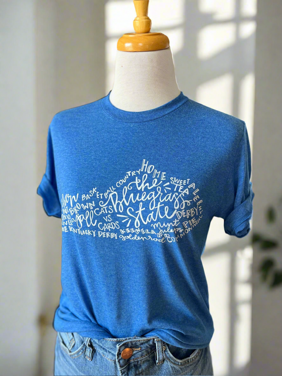 Kentucky Doodles T-Shirt - Royal Blue-T-Shirt-Carolyn Jane's Jewelry