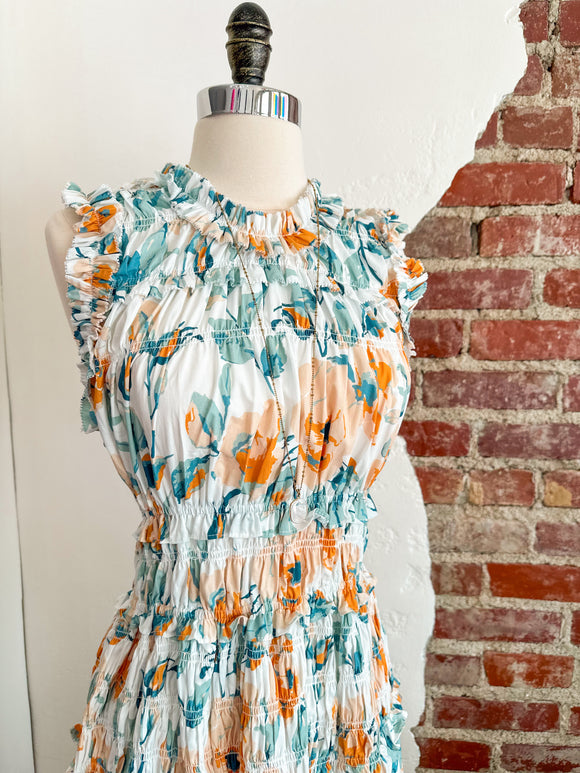 Meadow Flower Print Dress-Carolyn Jane's Jewelry