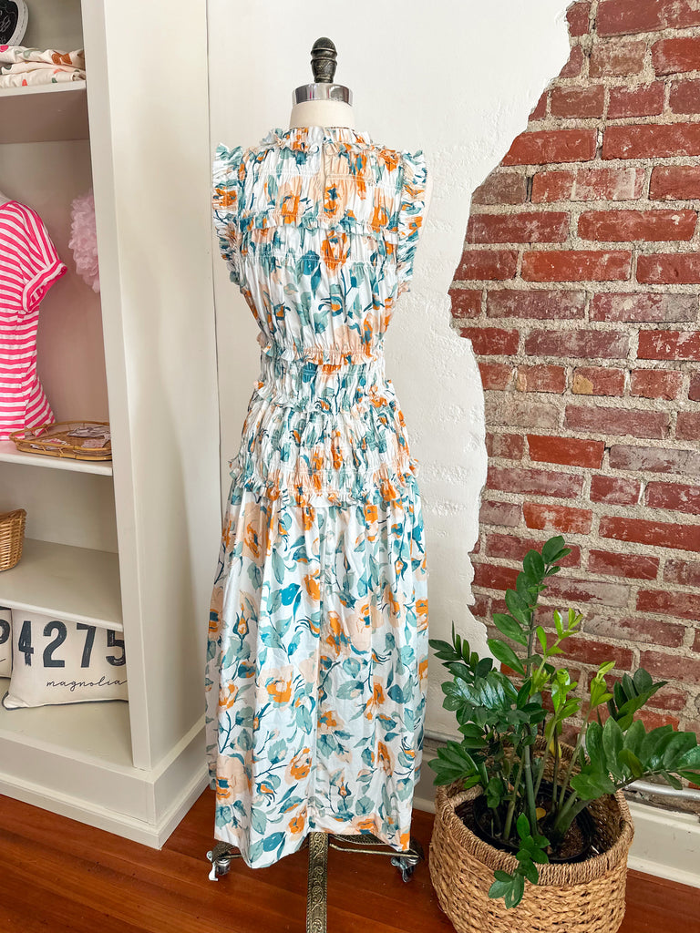Meadow Flower Print Dress-Carolyn Jane's Jewelry