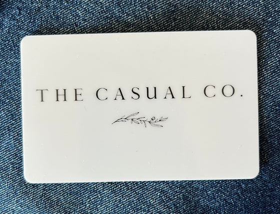 The Casual Co. Digital Gift Card-Gift Card-Carolyn Jane's Jewelry
