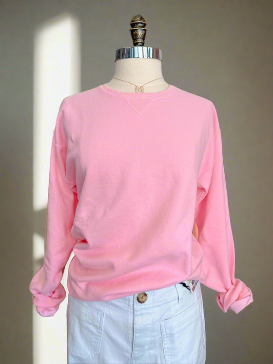 The Casual Jane Pink Sweatshirt-Carolyn Jane's Jewelry