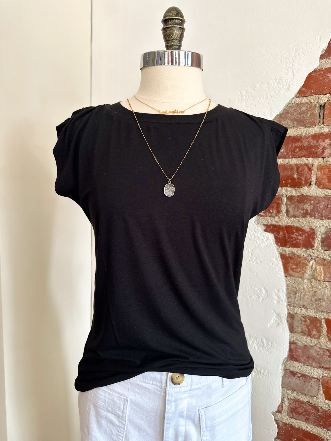 The Little Black Top-Carolyn Jane's Jewelry