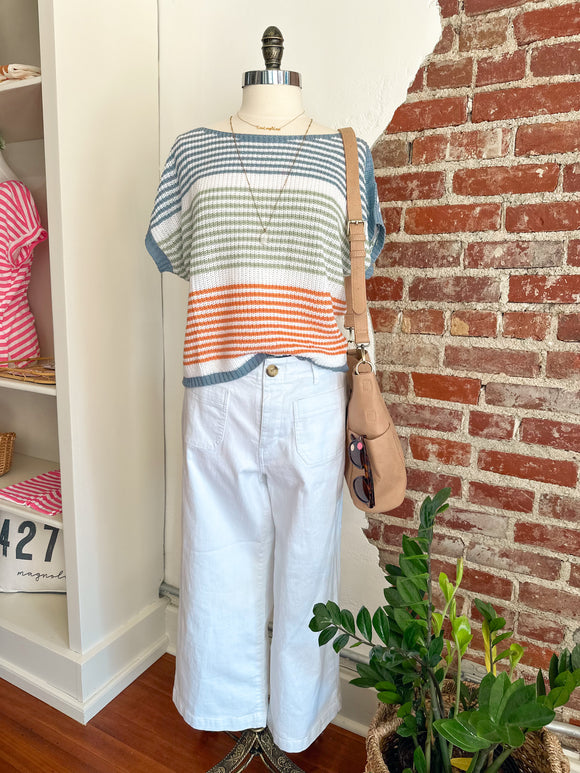 The Maylee Striped Knit Top-Carolyn Jane's Jewelry