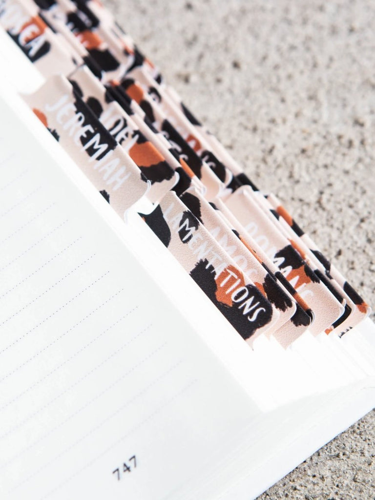 Cheetah Print Bible Tabs Stickers-Carolyn Jane's Jewelry
