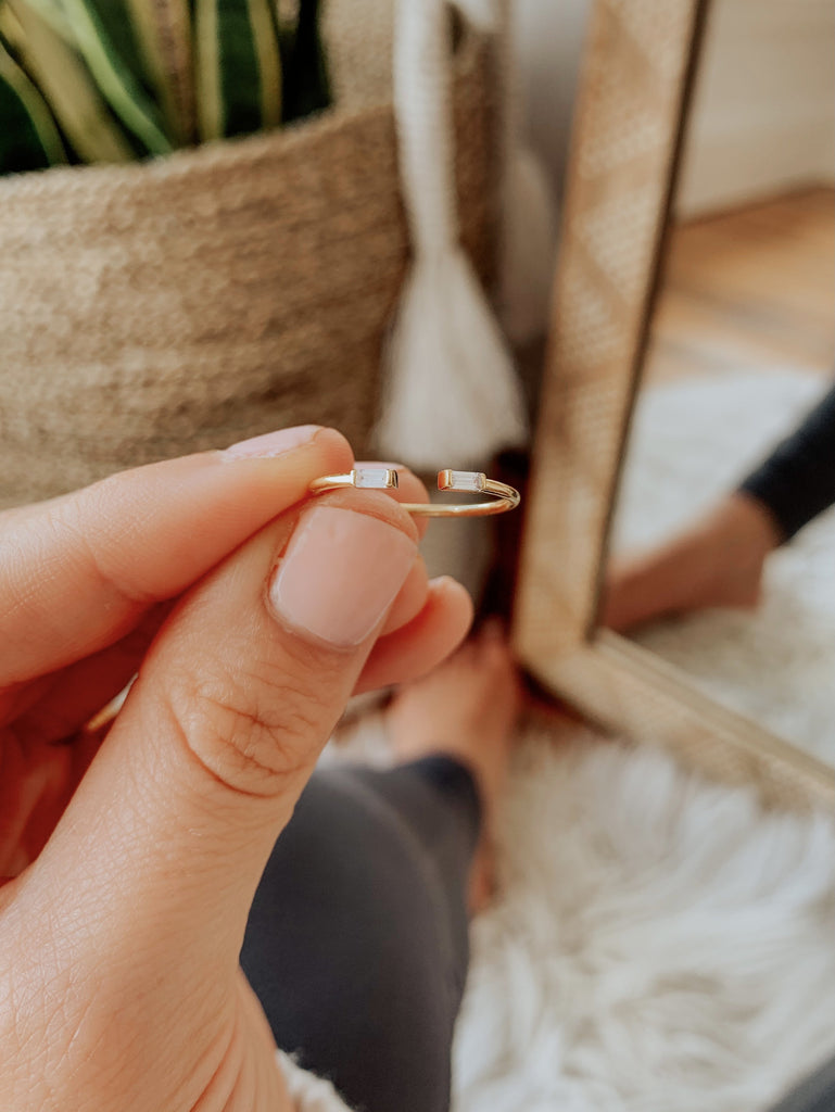 Dianna Vintage Gold Ring - Adjustable-Carolyn Jane's Jewelry