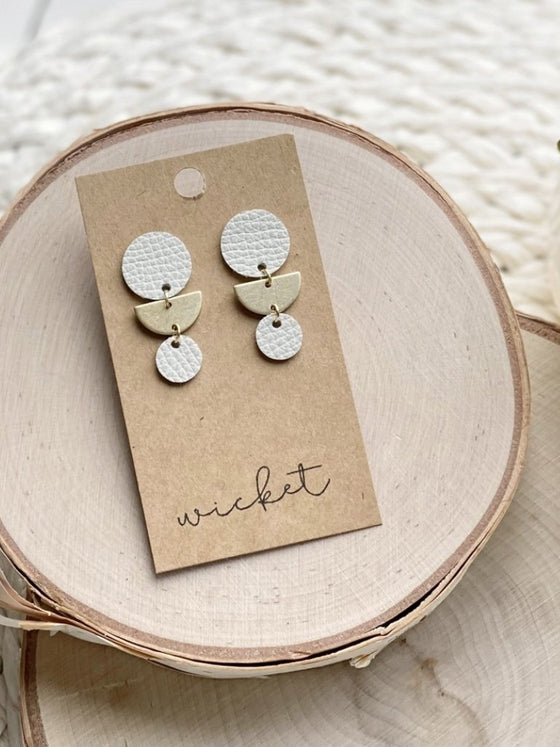 Jango Studs in Natural-Carolyn Jane's Jewelry