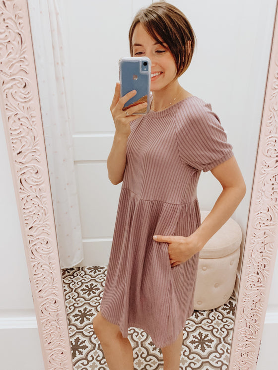 Lavender Pocket Dress-Carolyn Jane's Jewelry