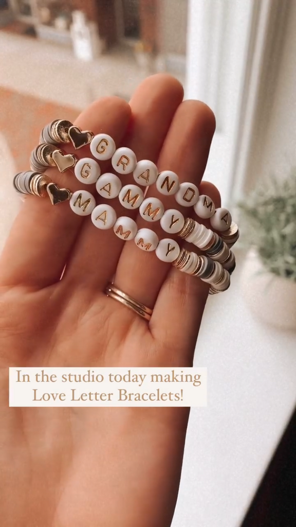 Love Letters | Custom Name Bracelet-Carolyn Jane's Jewelry