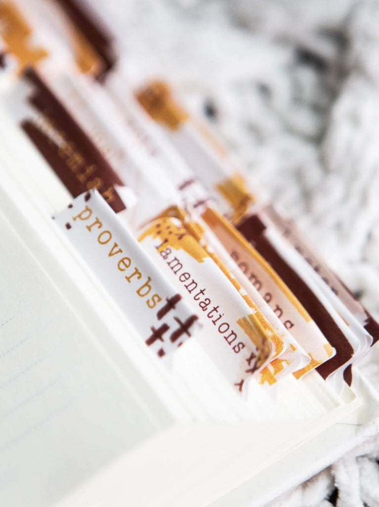 Mustard Seed Bible Tabs Stickers-Carolyn Jane's Jewelry