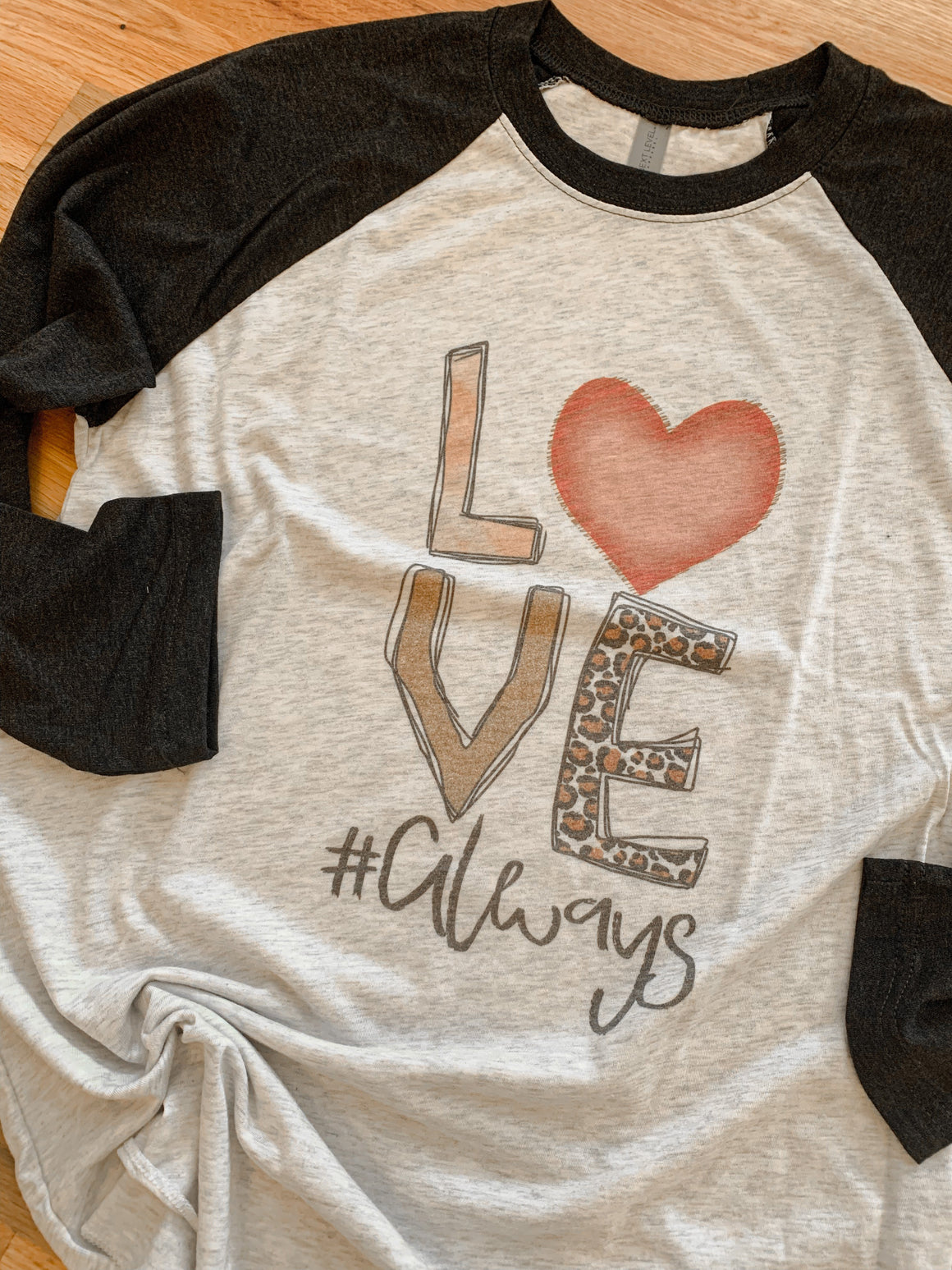 Love Always Raglan-Carolyn Jane's Jewelry